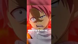 Why Natsu Dragneel is the GOAT 👆🔥 [upl. by Olnee502]