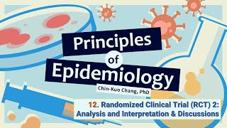 Principles of Epidemiology 12 Randomized Clinical Trial 2 Analysis Interpretation and Discussions [upl. by Adelaide]