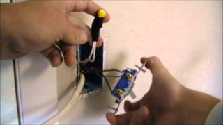 how to wire an outlet off of a switch [upl. by Ambler]