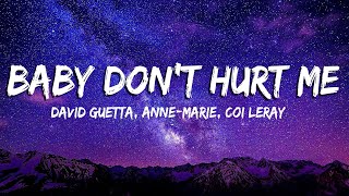 Baby Don’t Hurt Me  David Guetta AnneMarie Coi Leray LyricsVietsub [upl. by Layod]