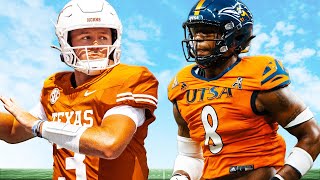 Texas Longhorns vs UTSA Roadrunners Full Game Preview amp Breakdown [upl. by Angelica462]