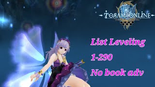 List leveling 1290  Toram Online [upl. by Cinemod]