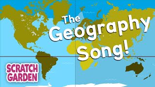 The Geography Song  Globe vs Map Song  Scratch Garden [upl. by Belsky106]