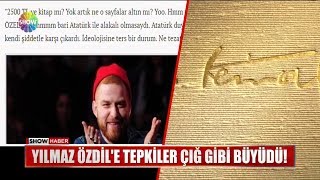 Yılmaz Özdile tepkiler çığ gibi büyüdü [upl. by Nalyad471]