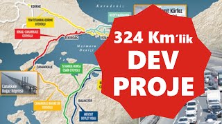 DEV OTOYOL PROJESİ  İstanbulÇanakkaleBalıkesir 2023 [upl. by Starlene396]