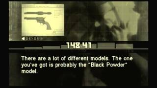 Metal Gear Solid 3  Sigint  Colt Single Action Army [upl. by Adnaerb]