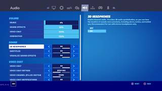 HOW to SEE footsteps how to turn on visualize sound effects fortnite chapter 2 [upl. by Newberry967]