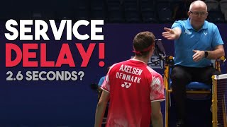 Viktor Axelsens CONTROVERSIAL Serve [upl. by Drucilla677]