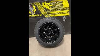 Ruffino jolt 20x12 44 Suretrac mt2 33x1250r20 ruffinowheels suretractires trucklifted [upl. by Nieberg]