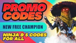 🤩🤴NEW Free Champion ➕ Ninja amp Sun Wukong🤴🤩 Raid Shadow Legends Promo Codes [upl. by Atiras]