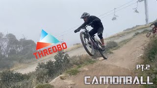 Thredbo Mountain Bike Park Cannonball [upl. by Wellington445]