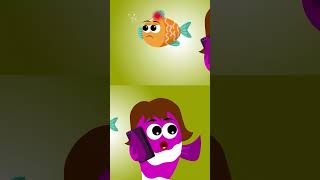 Five Little Fish Jumping on the Kelp  Part 2  Little Fish Tales  shorts [upl. by Rosamund]