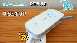 TPLink RE550 WiFi Extender Dual Band • Unboxing installation configuration and test [upl. by Denys48]