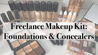 MAKEUP KIT Foundations amp Concealers [upl. by Ambrosio637]