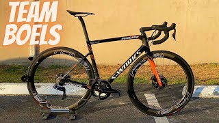 SPECIALIZED SWORKS TARMAC SL6 TEAM BOELS EDITION EVERYTHING DONE RIGHT ROVAL ALPINIST COCKPIT [upl. by Amandi]