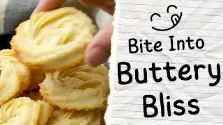 Easy Shortbread Cookie Recipe  MeltinYourMouth Magic [upl. by Emiolhs555]