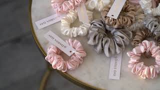 Silk scrunchies by Dariia Day [upl. by Arly]