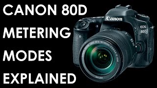 Metering modes explained  Featuring Canon 80D [upl. by Galina]