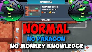 BTD6 Lych Normal Tutorial  No Monkey Knowledge  on Another Brick [upl. by Lilhak910]