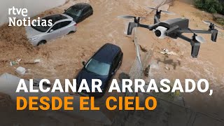 El DÍA DESPUÉS en Alcanar visto desde un DRON  RTVE Noticias [upl. by Delila765]