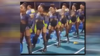 Viral video causes controversy over dance team uniforms [upl. by Theis]