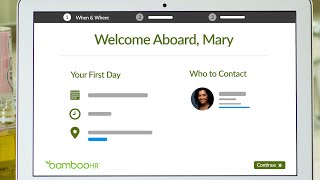 Onboarding New Hires and Setting Them Up For Success  BambooHR  Feel Free to Blow People Away [upl. by Ok165]