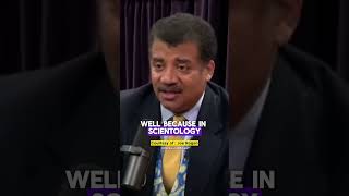 quotShould Scientology be a religionquot🤔  Neil Tyson shorts [upl. by Akinahs]