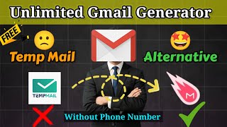 How To Make Unlimited Gmail Account Without Phone Number Temp Mail Alternative Tech Tapestry [upl. by Einehpets772]