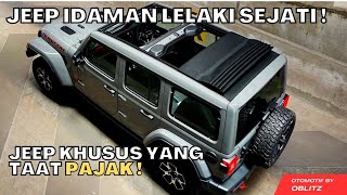 JEEP RUBICON 2023 RESMI INDONESIA SKYONE TOUCH POWER ROOF [upl. by Doownelg]