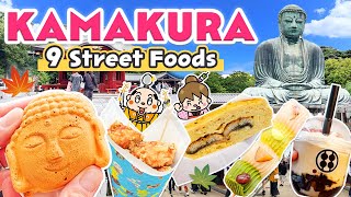 Kamakura Japanese Street Food Tour  Japan Travel Vlog [upl. by Tybie]