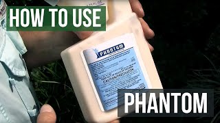 Phantom Insecticide How To Mix and Apply Solutions Self Chem [upl. by Ebag]