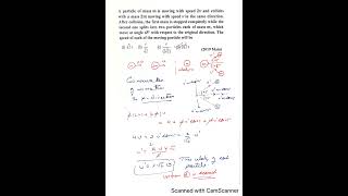 IIT JEE Mains and Advanced PYQ Conservation EnergyMomentumneet jeemain jeeadvance physicspyqs [upl. by Tierza]