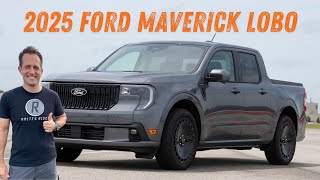 Is the 2025 Ford Maverick Lobo a sport performance truck worth a 40k price tag [upl. by Chapell293]