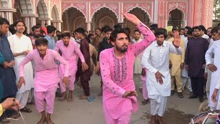 punjabi dhol dance bhangra  new dhol jhhumar 03487881124☎️👈 iqbal hussain dhol dancer chiniot😘 [upl. by Ryann]