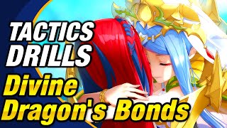 Fire Emblem Heroes  1 ORB Tactics Drills Skill Studies 222 Divine Dragons Bonds FEH [upl. by Weider]