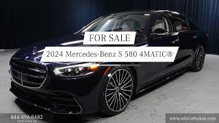 New 2024 MercedesBenz SClass S 580 4MATIC® Sedan MB of Scottsdale [upl. by Evannia]