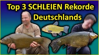 Top 3 Rekord SCHLEIEN Deutschlands  schleien angeln [upl. by Emelun]