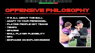 Former Baylor HC Art Briles  Offensive Philosophy [upl. by Rehpetsirhc239]