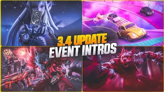 PUBG 34 UPDATE EVENT INTROS  NEXT ULTIMATE SPINS  VOLKSWAGEN SUPERCAR SPIN  PUBG MOBILE [upl. by Nnylamme722]