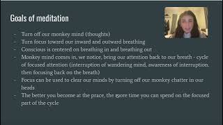 Visual attention and Meditation [upl. by Nilahs]