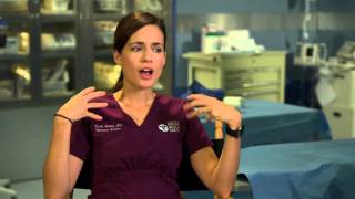 Chicago Med Torrey Devitto Behind the Scenes TV Interview  ScreenSlam [upl. by Raffaj]