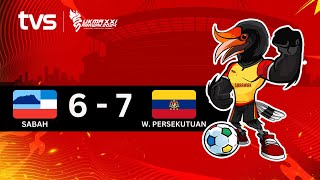 Futsal L Sabah vs W Persekutuan  SUKMA Sarawak 2024 [upl. by Asial]