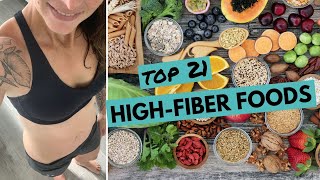 Top 21 HighFiber Foods  How Much Fiber You Really Need [upl. by Marchese581]