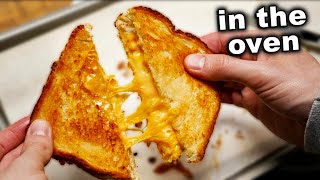 How To Make Grilled Cheese Sandwich in the Oven [upl. by Behka]