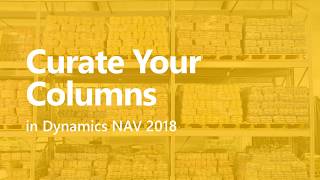 NAV Tips Curate Your Columns [upl. by Radnaskela]