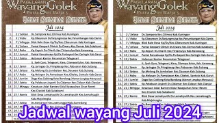 Jadwal wayang golek JULI 2024  Dadan sunardar Sunarya Pgh3 [upl. by January]