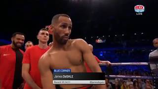 James DeGale vs Caleb Truax Fight [upl. by Brost]