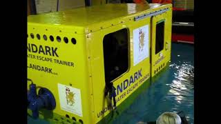 Helicopter underwater escape training warsash maritime academy 2 [upl. by Efram]