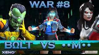 BΩLT vs M  War 8  Season 53  ProvocateurSecutor [upl. by Nonnag87]