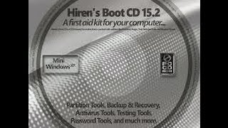 Descargar Hirens BootCD versión 152 [upl. by Aronoh]